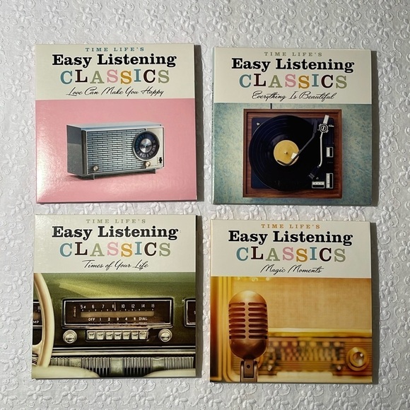 Easy Listening Classics Time Life’s 8 CD’s NWOT 124 Songs Times of your Life CDs - Picture 1 of 10